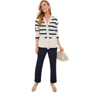 Tuckernuck Navy Duncan Pleated Cuffed Trouser Pants 6